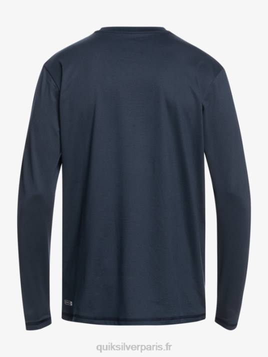 garçons Quiksilver 8-16 solid streak ls t-shirt de surf pour jeunes l/sl D6PT2117 noir