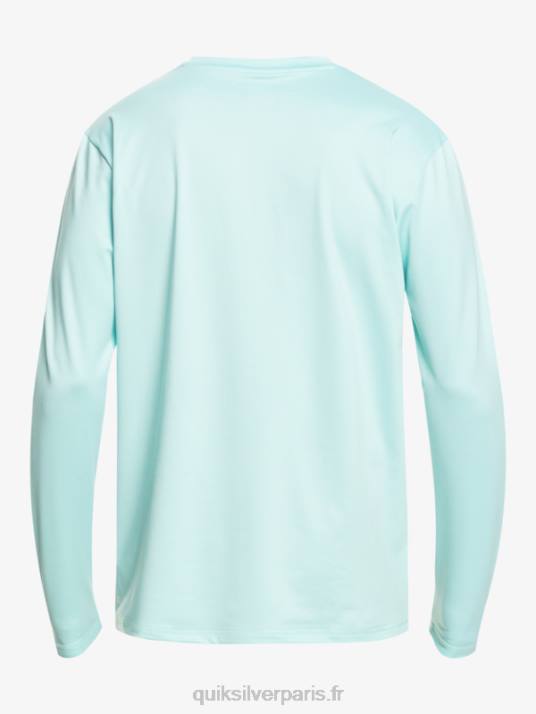 garçons Quiksilver 8-16 solid streak ls t-shirt de surf pour jeunes l/sl D6PT2122 ange bleu