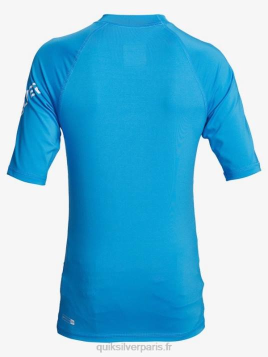 garçons Quiksilver 8-16 tous les temps à manches courtes upf 50 rashguard D6PT2244 joyeux
