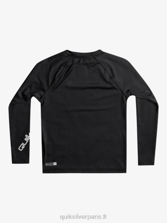 garçons Quiksilver T-shirt de surf 2-7 all time ls l/sl D6PT2074 noir