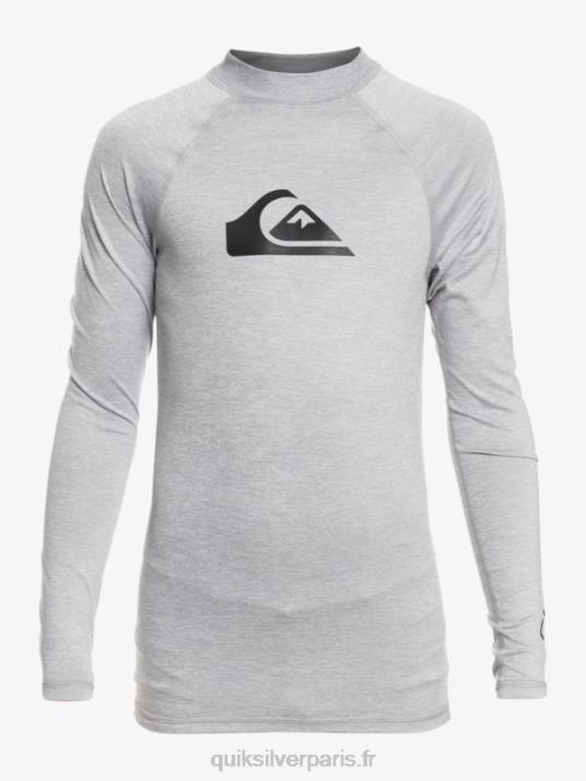 garçons Quiksilver T-shirt de surf 8-16 all time ls jeunesse l/sl D6PT2096 bruyère
