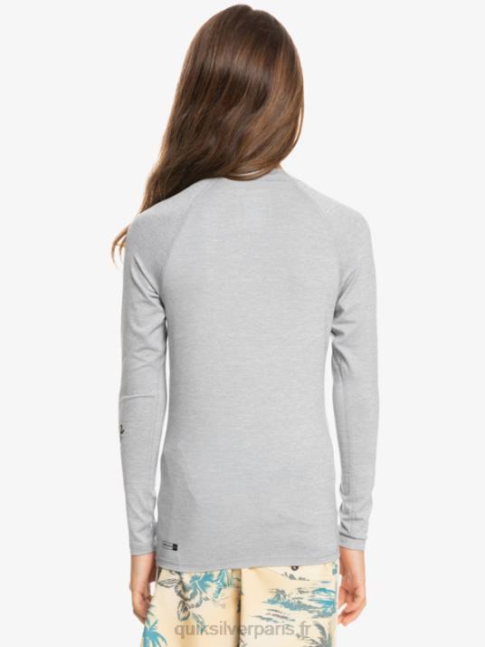 garçons Quiksilver T-shirt de surf 8-16 all time ls jeunesse l/sl D6PT2096 bruyère