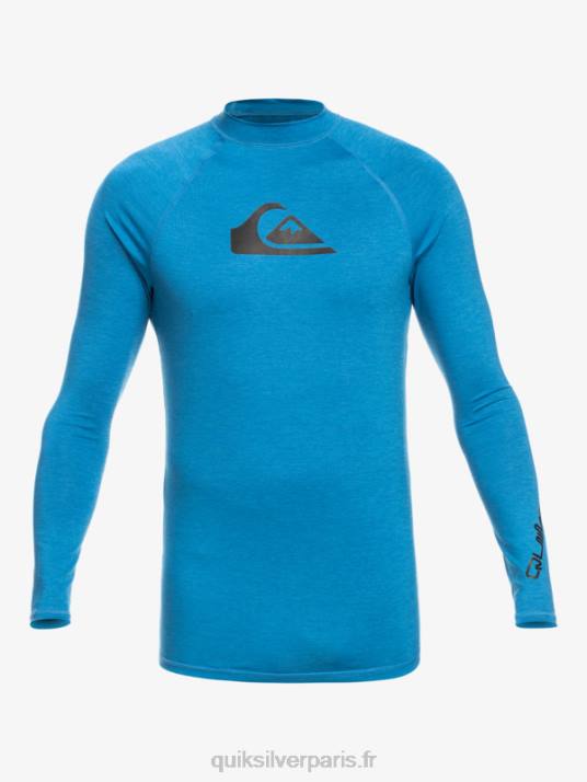 garçons Quiksilver T-shirt de surf 8-16 all time ls jeunesse l/sl D6PT2101 bruyère bleue de Vallarta