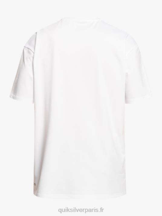 garçons Quiksilver T-shirt de surf à manches courtes UPF 50 8-16 D6PT2132 blanc