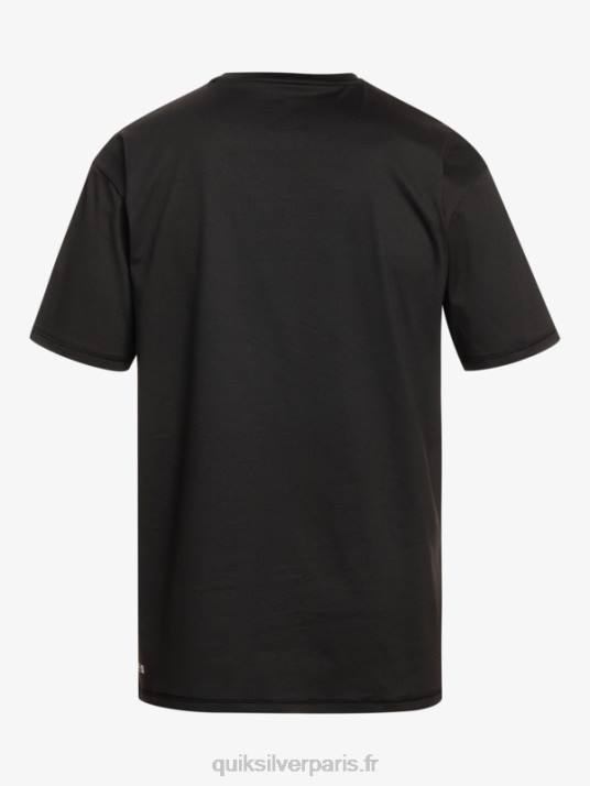 garçons Quiksilver T-shirt de surf à manches courtes UPF 50 8-16 D6PT2134 noir