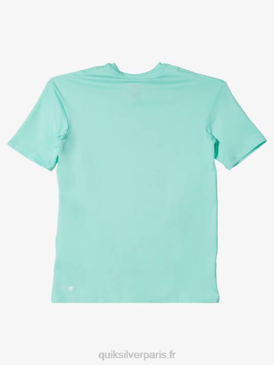 garçons Quiksilver T-shirt de surf à manches courtes UPF 50 8-16 D6PT2137 verre de plage
