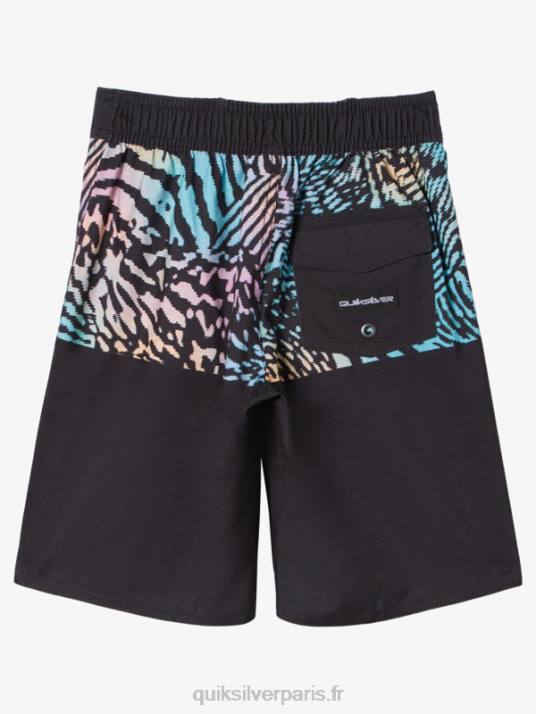 garçons Quiksilver 2-7 boardshort division 14 tous les jours D6PT1893 noir
