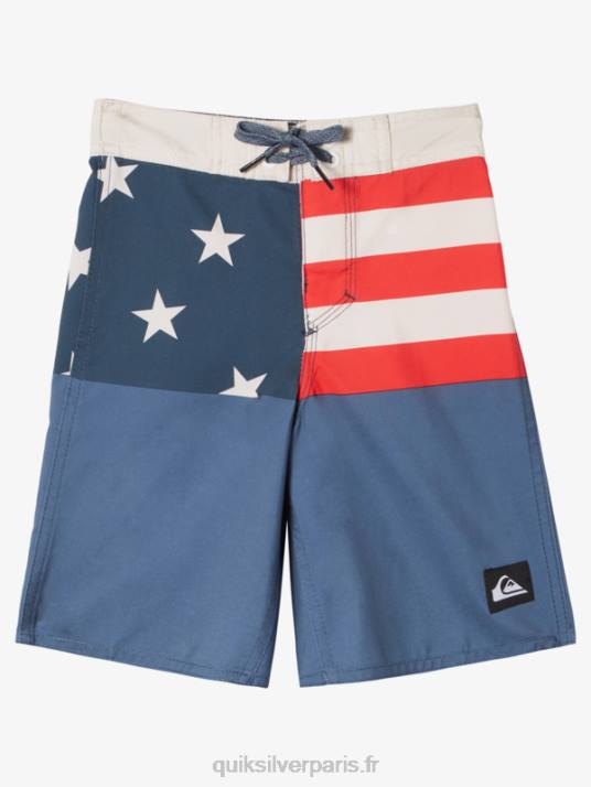 garçons Quiksilver 2-7 boardshort division 14 tous les jours D6PT1894 La marine de minuit