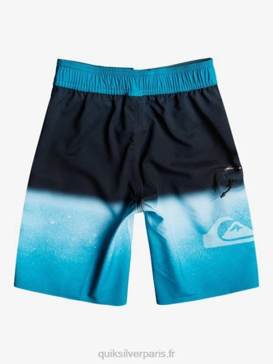 garçons Quiksilver 2-7 dalles de surfsilk 14 boardshorts recyclés D6PT2335 bleu fjord