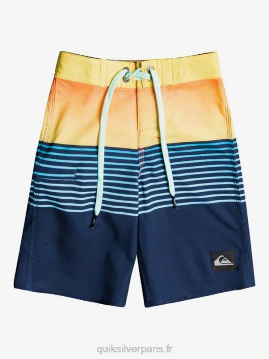 garçons Quiksilver 2-7 dalles de surfsilk 14 boardshorts recyclés D6PT2336 blazer bleu marine