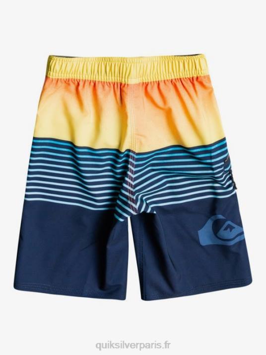 garçons Quiksilver 2-7 dalles de surfsilk 14 boardshorts recyclés D6PT2336 blazer bleu marine