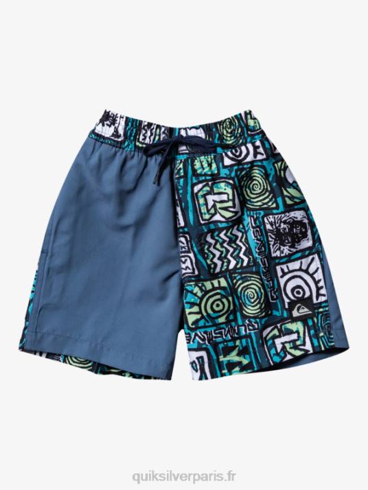 garçons Quiksilver 2-7 nouvelle génération 12 volées D6PT2047 bleu rivière