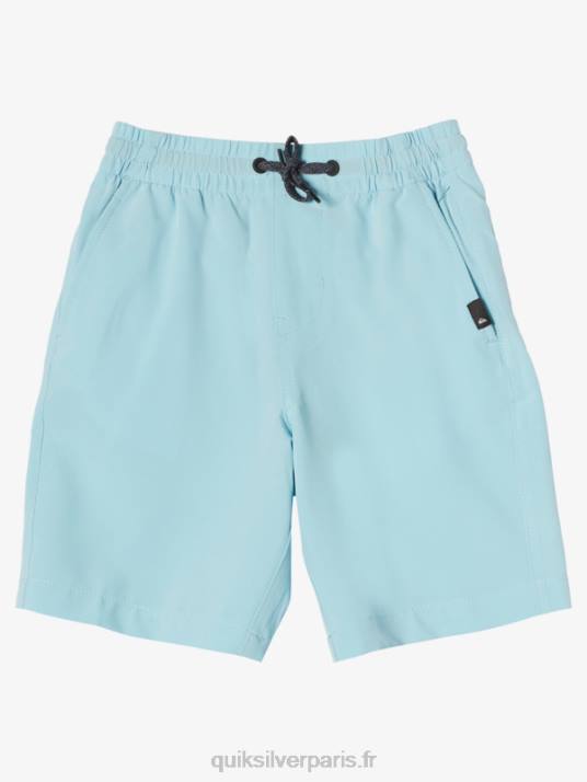 garçons Quiksilver 2-7 océan élastique 14 boardshorts amphibiens D6PT2054 bleu ciel