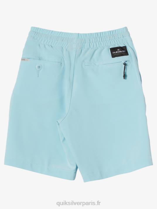 garçons Quiksilver 2-7 océan élastique 14 boardshorts amphibiens D6PT2054 bleu ciel