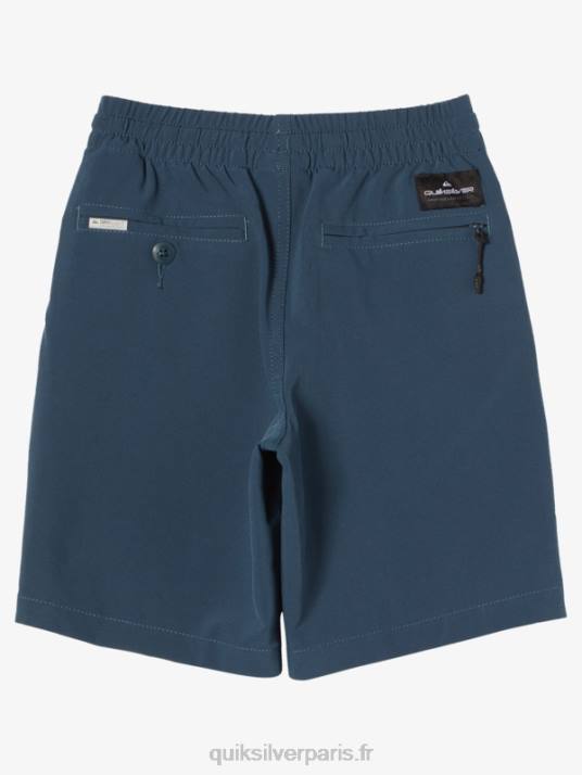 garçons Quiksilver 2-7 océan élastique 14 boardshorts amphibiens D6PT2056 La marine de minuit