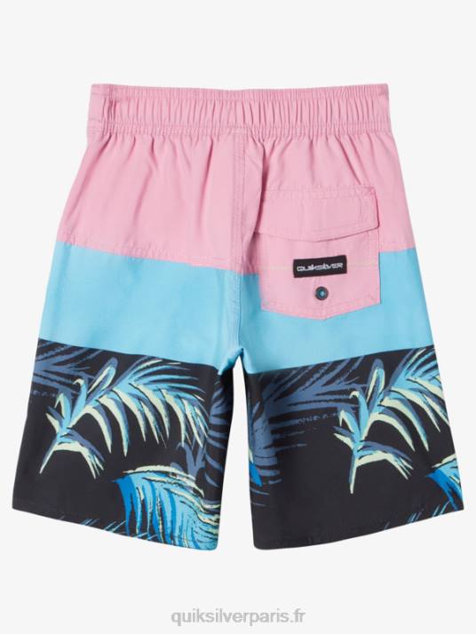 garçons Quiksilver 2-7 panneaux quotidiens 14 boardshorts D6PT1897 mauve clair de lune