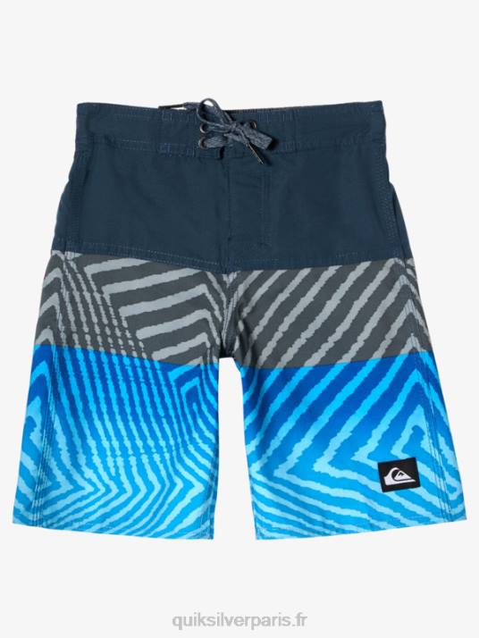 garçons Quiksilver 2-7 panneaux quotidiens 14 boardshorts D6PT1898 La marine de minuit