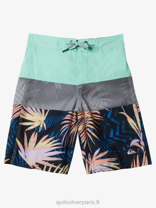 garçons Quiksilver 2-7 panneaux quotidiens 14 boardshorts D6PT1899 verre de plage