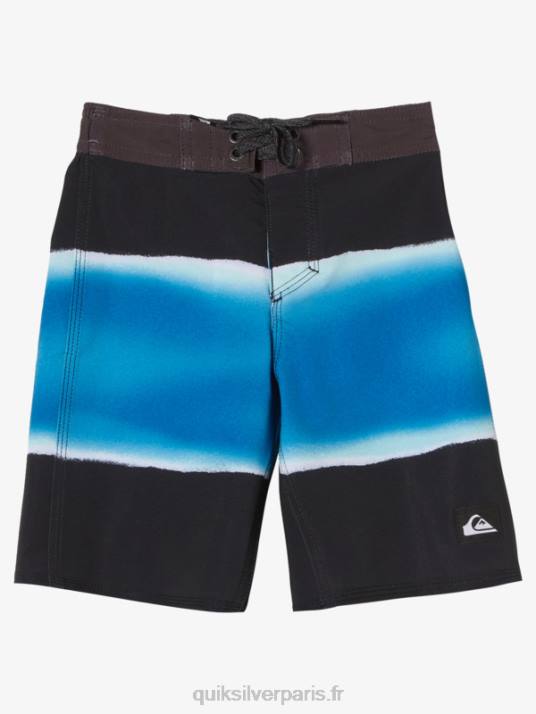 garçons Quiksilver 2-7 surfsilk air brush 14 boardshorts D6PT2179 noir