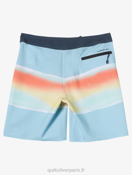 garçons Quiksilver 2-7 surfsilk air brush 14 boardshorts D6PT2180 bleu ciel
