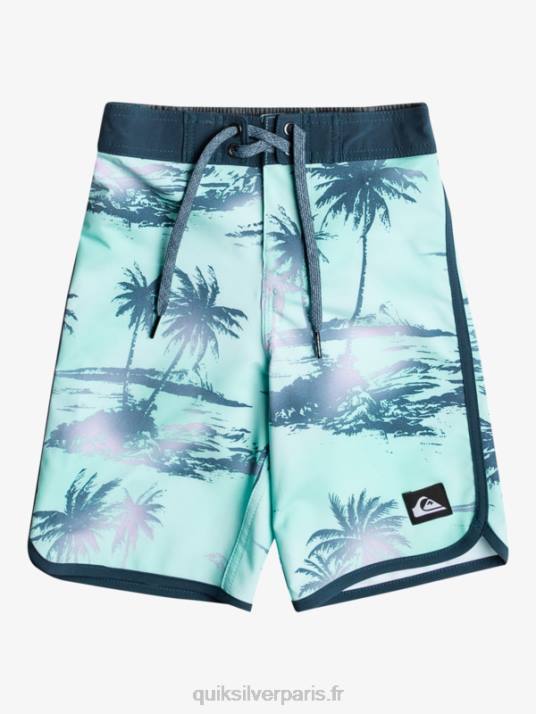 garçons Quiksilver 2-7 surfsilk festonné 14 boardshorts D6PT2039 verre de plage