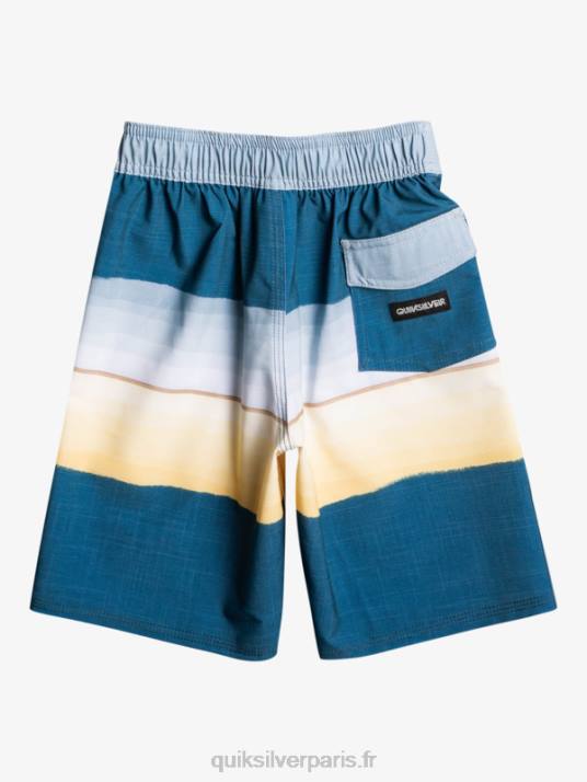 garçons Quiksilver 2-7 surfsilk résine teinte 14 boardshort D6PT2243 bleu majolique
