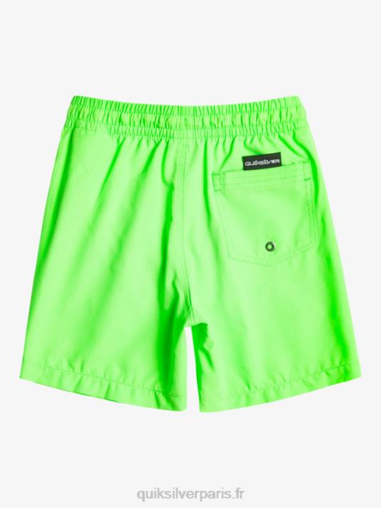 garçons Quiksilver 2-7 tous les jours 13 volées D6PT2003 gecko vert
