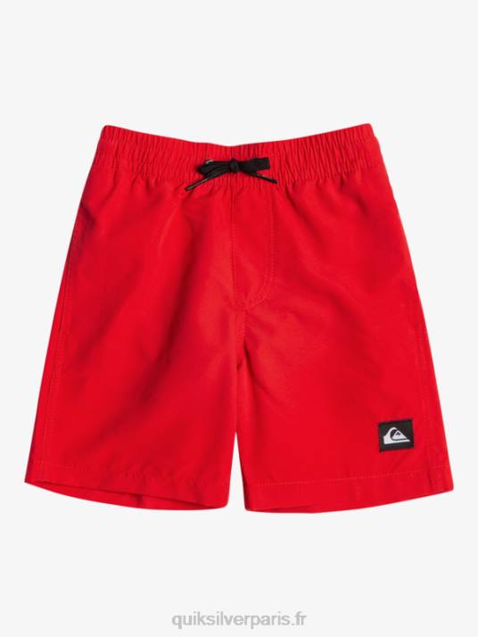 garçons Quiksilver 2-7 tous les jours 13 volées D6PT2004 rouge à haut risque
