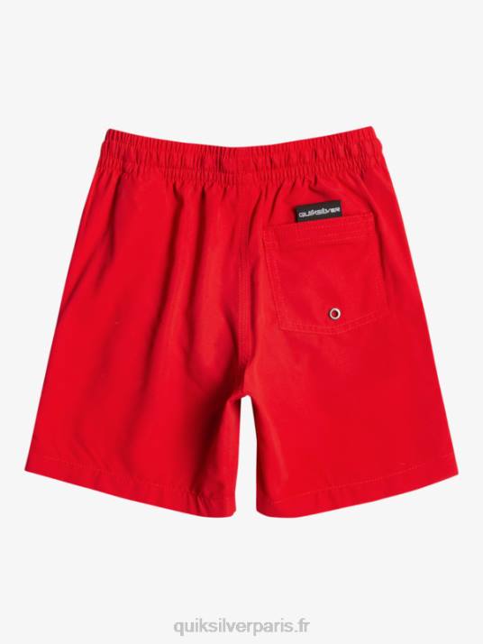 garçons Quiksilver 2-7 tous les jours 13 volées D6PT2004 rouge à haut risque