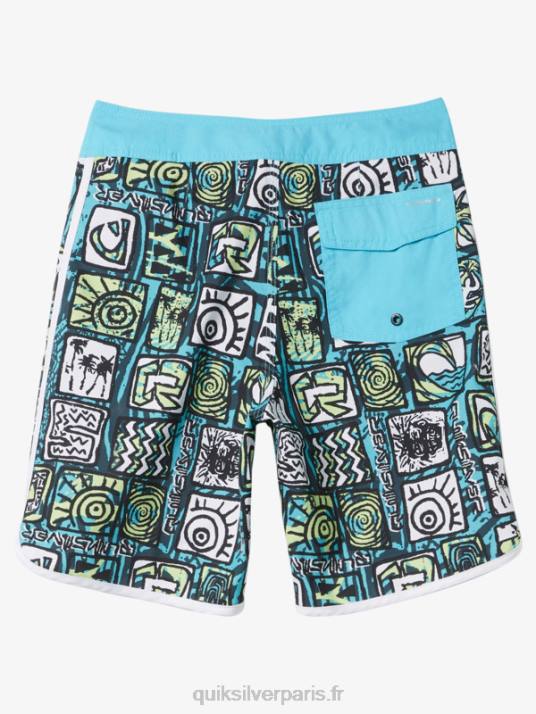 garçons Quiksilver 8-16 daily feston 17 boardshorts D6PT1901 bleu rivière