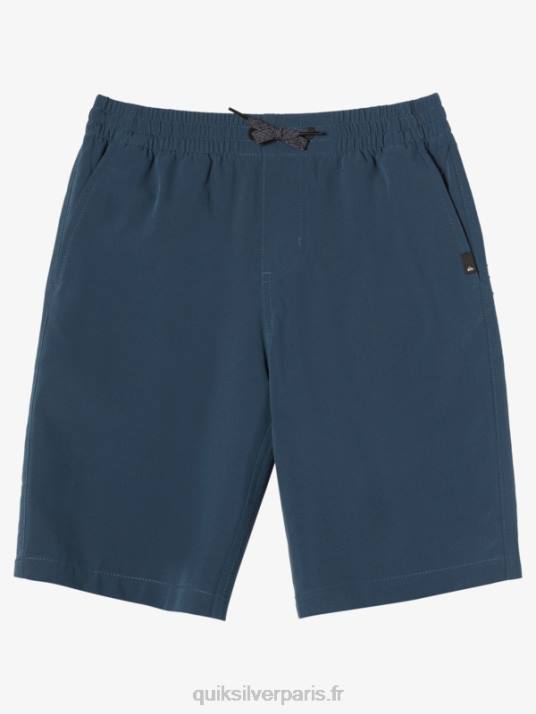 garçons Quiksilver 8-16 océan élastique 18 short de bain amphibie D6PT2067 La marine de minuit