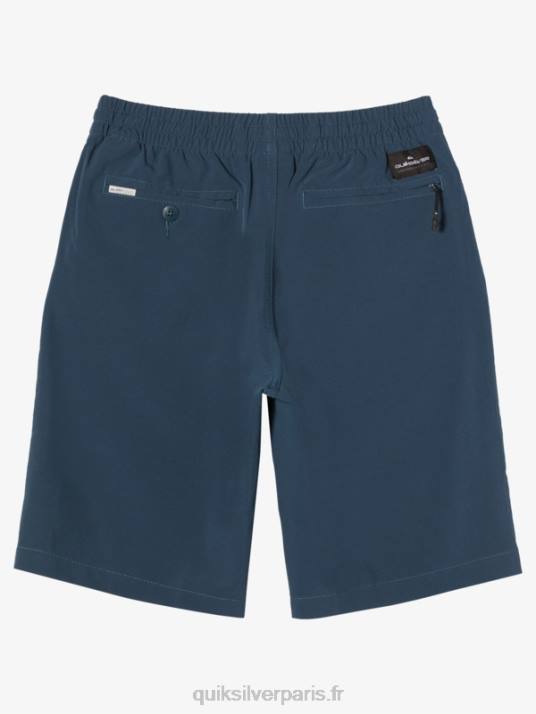 garçons Quiksilver 8-16 océan élastique 18 short de bain amphibie D6PT2067 La marine de minuit