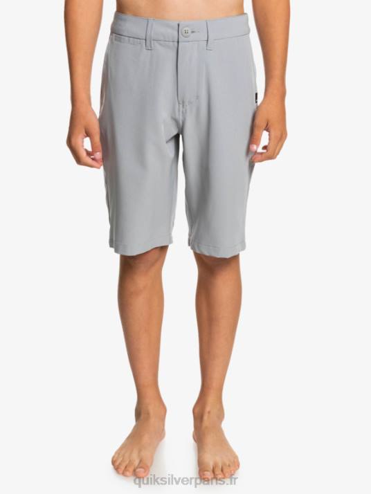 garçons Quiksilver 8-16 ocean union 19 short de bain amphibie D6PT1932 neige fondue