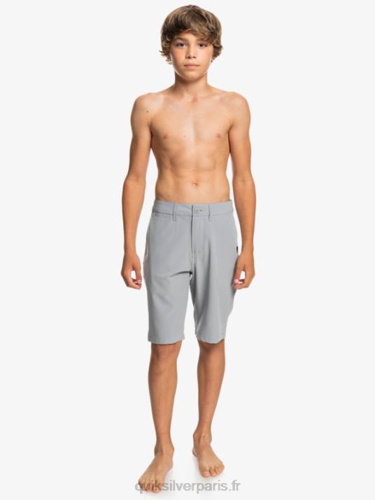 garçons Quiksilver 8-16 ocean union 19 short de bain amphibie D6PT1932 neige fondue