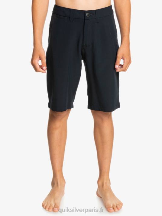 garçons Quiksilver 8-16 ocean union 19 short de bain amphibie D6PT1933 noir