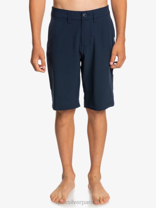 garçons Quiksilver 8-16 ocean union 19 short de bain amphibie D6PT1934 blazer bleu marine