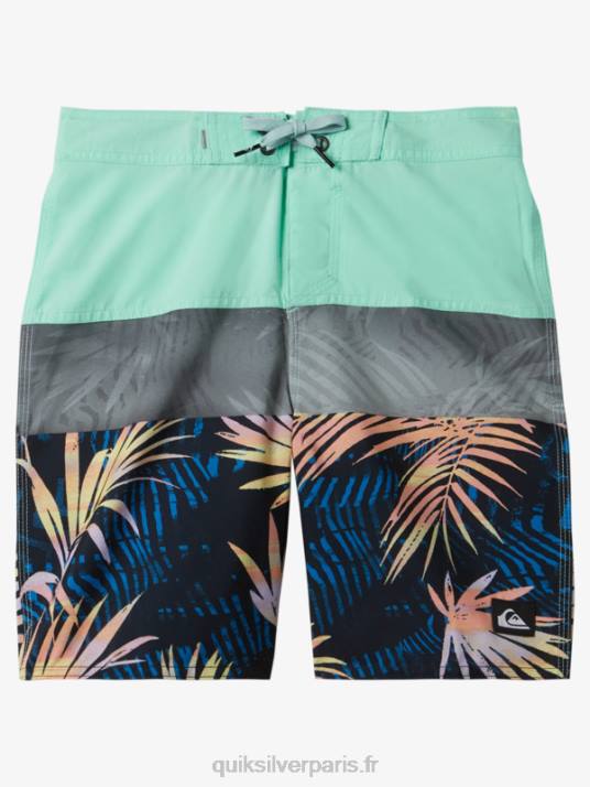 garçons Quiksilver 8-16 panneau de tous les jours 17 boardshorts D6PT1907 verre de plage