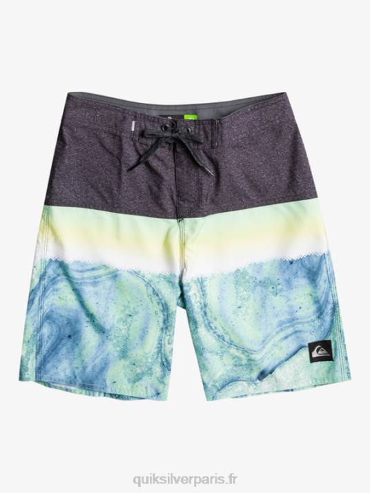 garçons Quiksilver 8-16 panneau de tous les jours et 17 boardshort D6PT2274 frêne vert