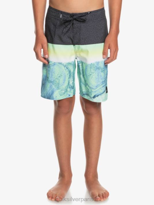 garçons Quiksilver 8-16 panneau de tous les jours et 17 boardshort D6PT2274 frêne vert