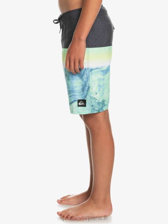 garçons Quiksilver 8-16 panneau de tous les jours et 17 boardshort D6PT2274 frêne vert