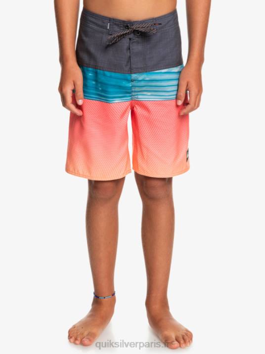 garçons Quiksilver 8-16 panneau de tous les jours et 17 boardshort D6PT2275 pop orange