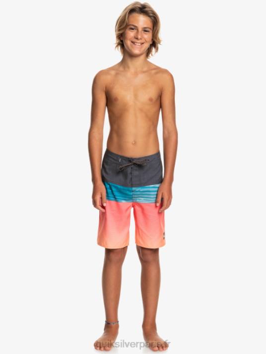 garçons Quiksilver 8-16 panneau de tous les jours et 17 boardshort D6PT2275 pop orange