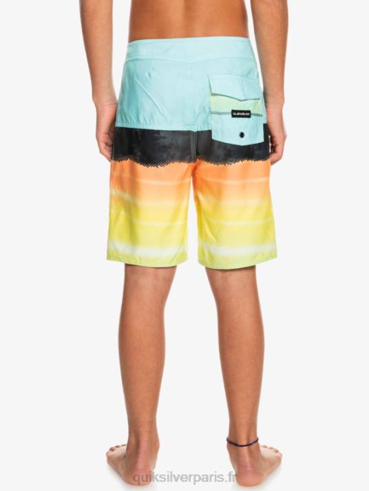 garçons Quiksilver 8-16 panneau de tous les jours et 17 boardshort D6PT2277 ange bleu