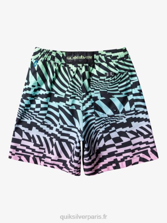 garçons Quiksilver 8-16 radicaux 14 volées D6PT1988 noir
