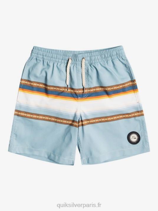 garçons Quiksilver 8-16 sun faded 15 volées recyclées D6PT2320 bleu citadelle