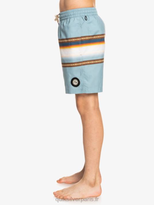 garçons Quiksilver 8-16 sun faded 15 volées recyclées D6PT2320 bleu citadelle