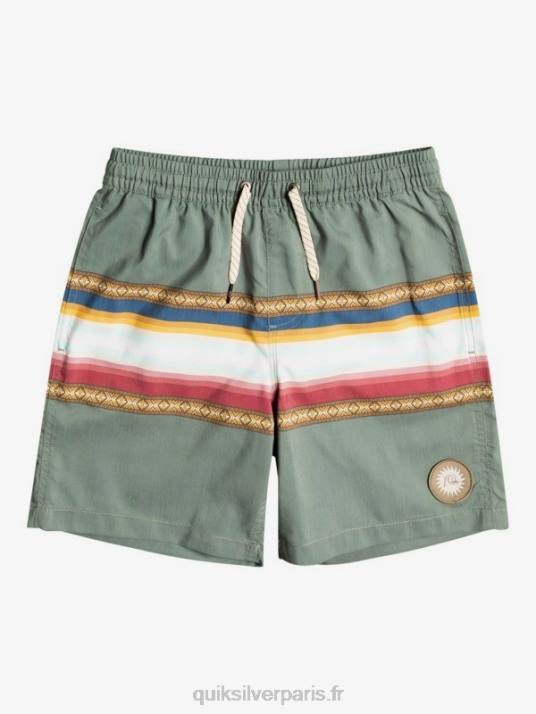garçons Quiksilver 8-16 sun faded 15 volées recyclées D6PT2321 thym