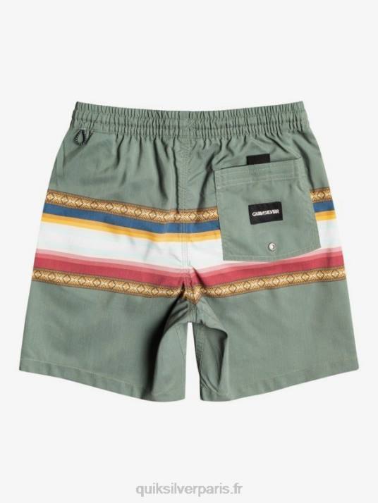 garçons Quiksilver 8-16 sun faded 15 volées recyclées D6PT2321 thym