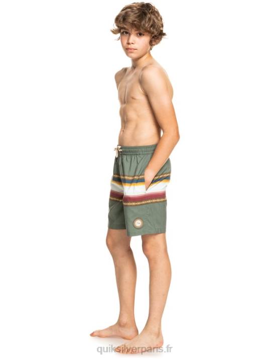 garçons Quiksilver 8-16 sun faded 15 volées recyclées D6PT2321 thym