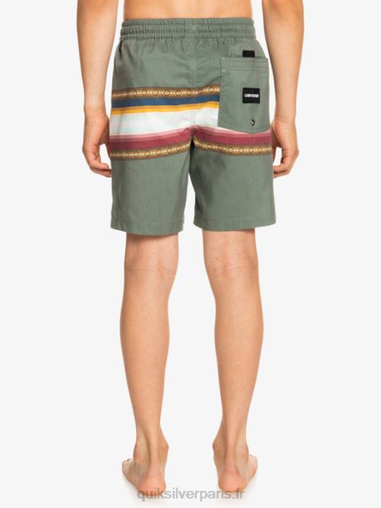 garçons Quiksilver 8-16 sun faded 15 volées recyclées D6PT2321 thym